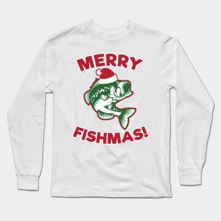 merry fishmas! Long Sleeve T-Shirt